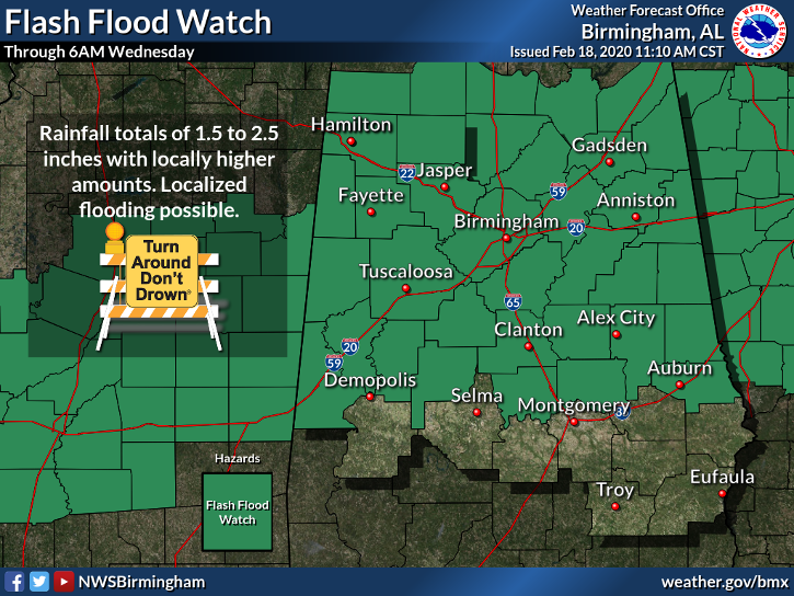 NWS flood watch graphic